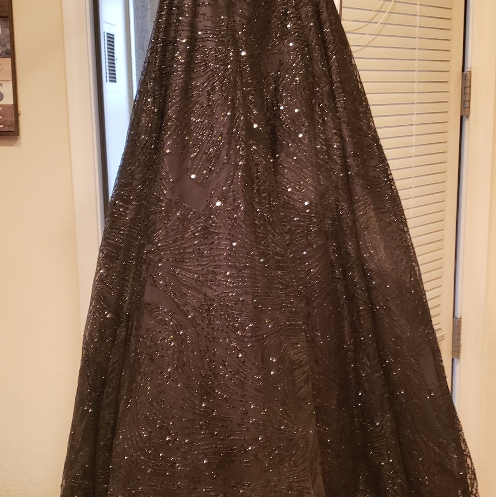 Macy's Black prom dress